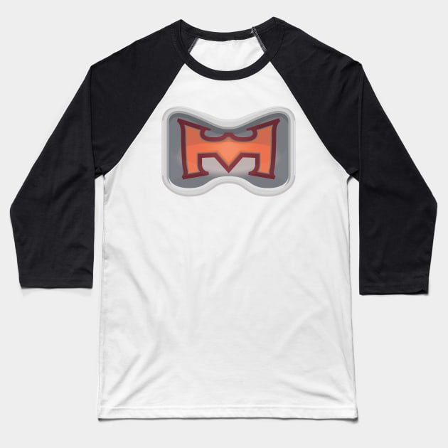 He-Man Chest Baseball T-Shirt by Mansemat